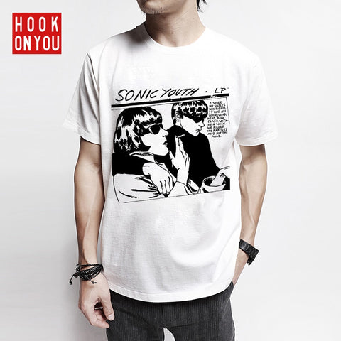 Sonic youth T-shirt Unisex classic rock band /punk rock shirt short sleeve - Kool Cat Records T Shirts N More