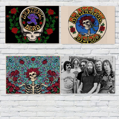 The Grateful Dead Posters Rock Music Posters - Kool Cat Records T Shirts N More