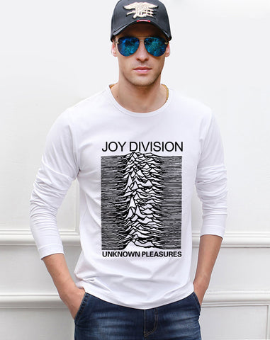 Joy Division Rock Band Music  men's long sleeve T-shirt hip hop - Kool Cat Records T Shirts N More