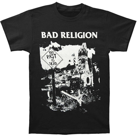 Bad Religion Men's The Past Is Dead T-shirt Black  Short Sleeve available in  Plus Size - Kool Cat Records T Shirts N More