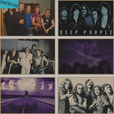 Deep Purple Poster wall Decor choose your favorite - Kool Cat Records T Shirts N More